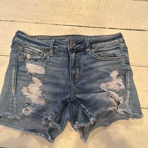 American Eagle Outfitters (Next Level Stretch) MIDI Jean shorts